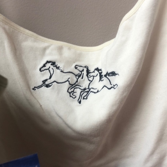 Set of 3 Vintage NWT Wrangler Blues Tank Tops with spaghetti straps - Picture 3 of 6